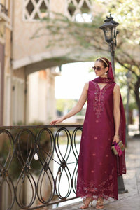 Noor by Saadia Asad | Eid Luxe Printkhaas 26 | D3 - A - Fushia Blush - Designer Dress - Type : Ladies Clothes - Available at Libayah - 100% Original