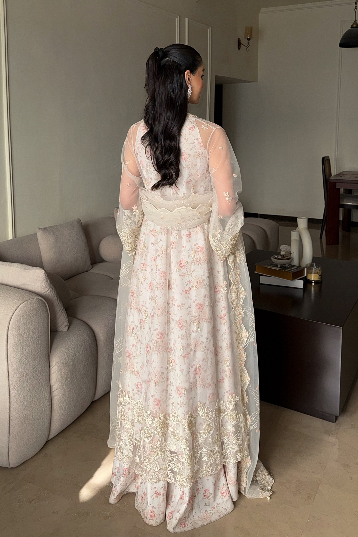 Erum Khan | The Formal Edit | Fit 01 by Erum Khan - Designer Dress  - Type : Ladies Clothes - Available at Libayah - 100% Original 