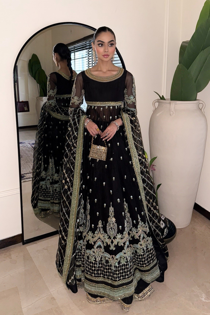 Erum Khan | The Formal Edit | Fit 04 by Erum khan - Designer Dress  - Type : Ladies Clothes - Available at Libayah - 100% Original 