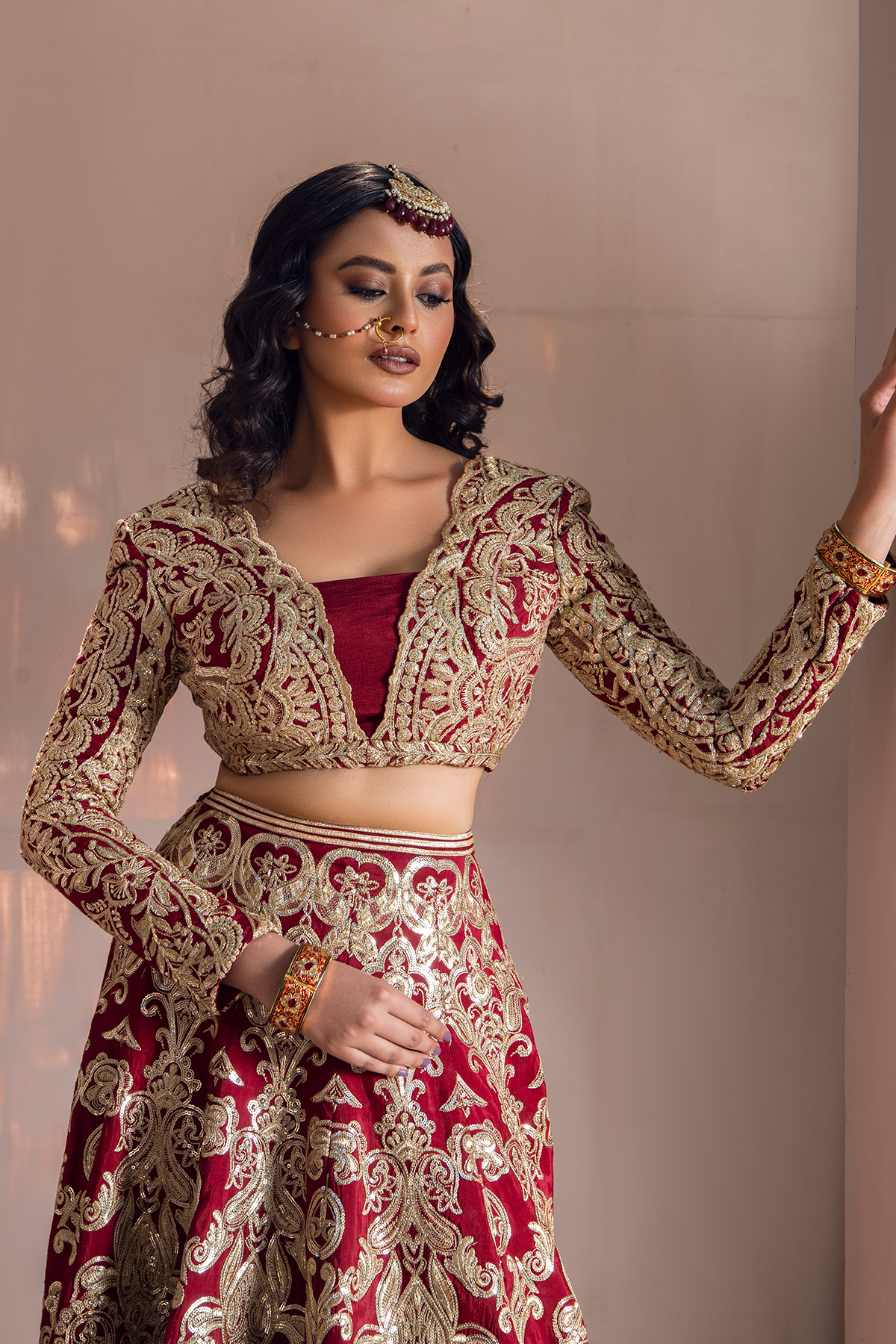 Erum Khan | Jahan Wedding 23 | SURKHI by Erum Khan - Designer Dress - Type: Ladies Clothes - Available at Libayah - 100% Original