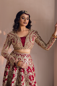 Erum Khan | Jahan Wedding 23 | SURKHI by Erum Khan - Designer Dress - Type: Ladies Clothes - Available at Libayah - 100% Original
