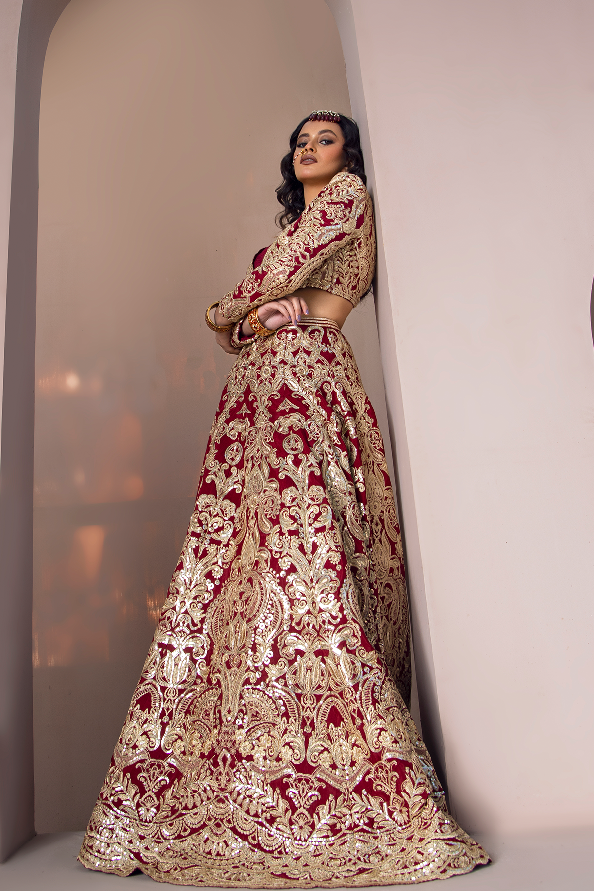 Erum Khan | Jahan Wedding 23 | SURKHI by Erum Khan - Designer Dress - Type: Ladies Clothes - Available at Libayah - 100% Original
