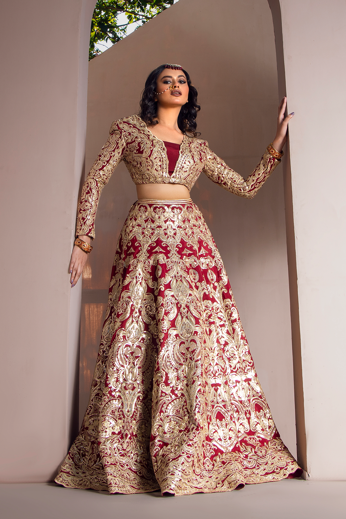 Erum Khan | Jahan Wedding 23 | SURKHI by Erum Khan - Designer Dress - Type: Ladies Clothes - Available at Libayah - 100% Original