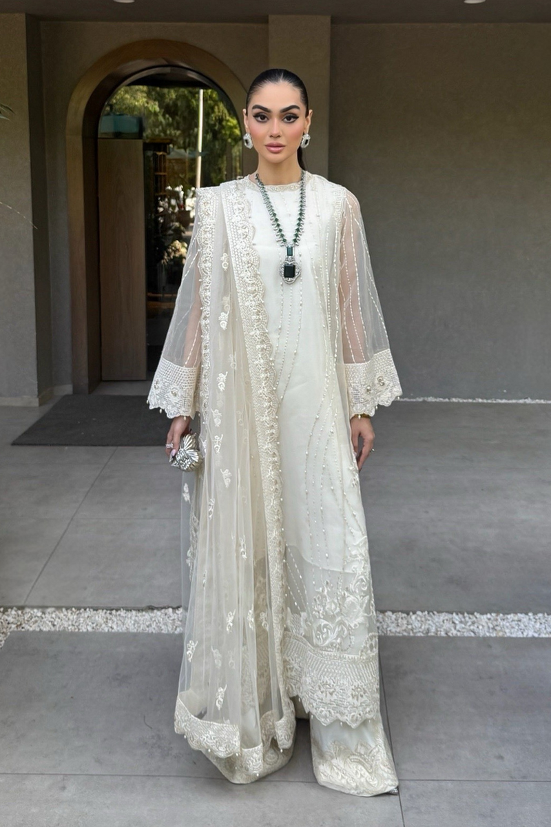 Erum Khan | The Formal Edit | Fit 02 by Erum khan - Designer Dress  - Type : Ladies Clothes - Available at Libayah - 100% Original 