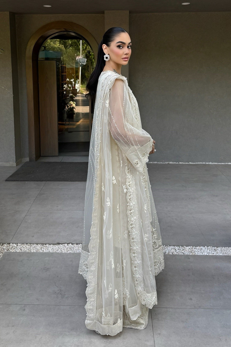 Erum Khan | The Formal Edit | Fit 02 by Erum khan - Designer Dress  - Type : Ladies Clothes - Available at Libayah - 100% Original 