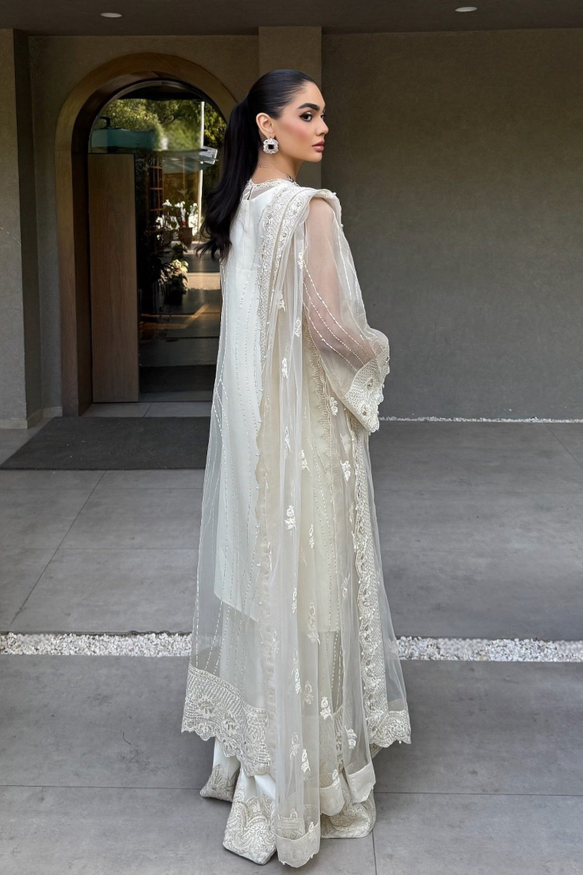 Erum Khan | The Formal Edit | Fit 02 by Erum khan - Designer Dress  - Type : Ladies Clothes - Available at Libayah - 100% Original 