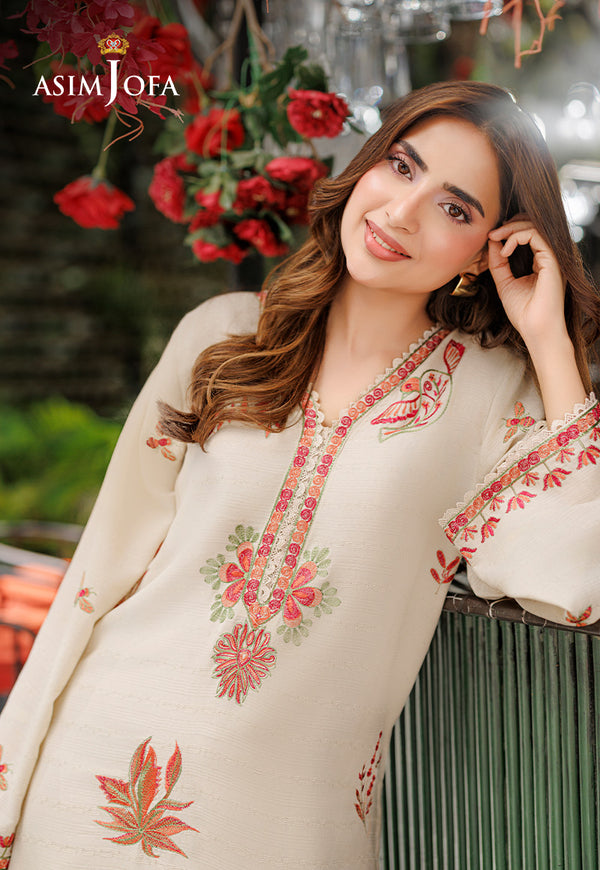Asim Jofa | Luxury Pret | AJPB-341 by Asim Jofa - Designer Dress  - Type : Ladies Clothes - Available at Libayah - 100% Original 