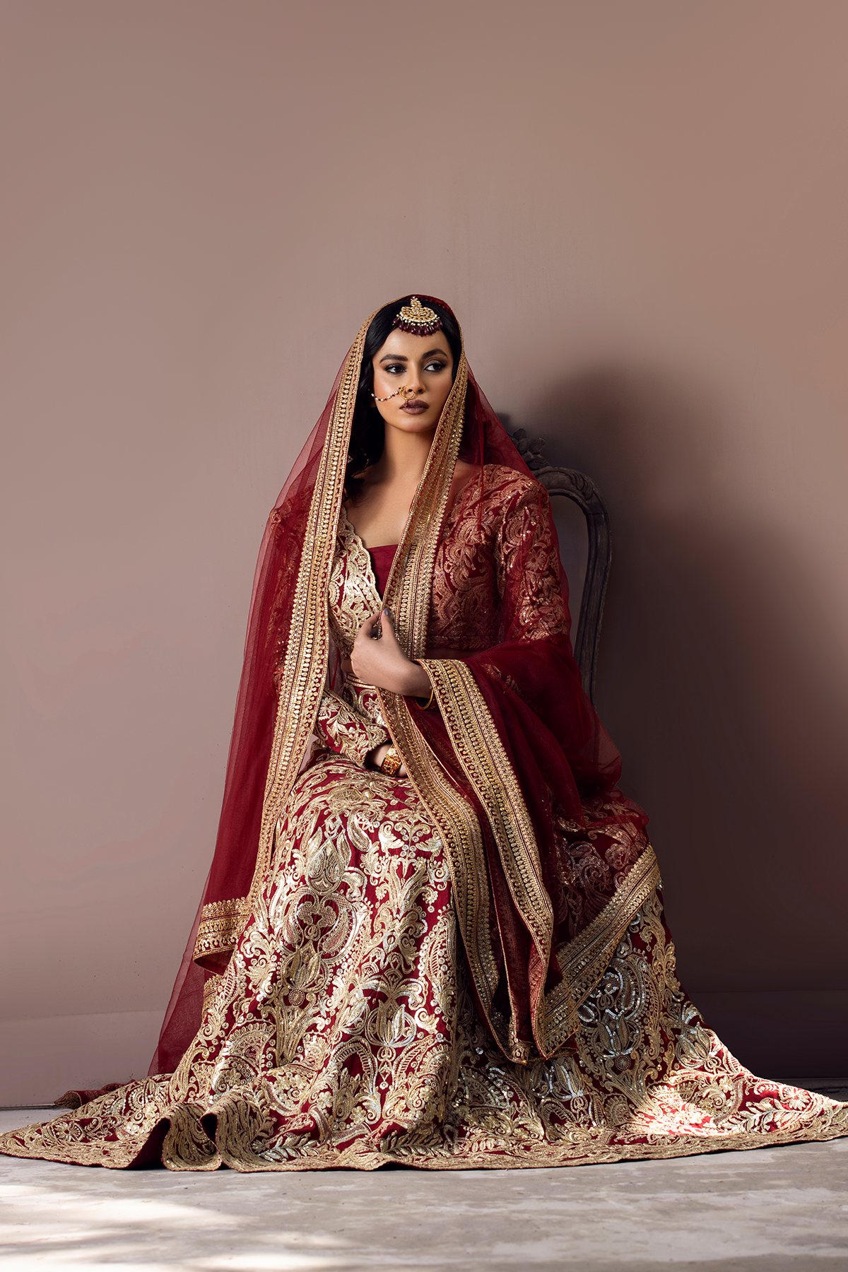 Erum Khan | Jahan Wedding 23 | SURKHI by Erum Khan - Designer Dress - Type: Ladies Clothes - Available at Libayah - 100% Original