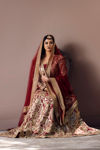 Erum Khan | Jahan Wedding 23 | SURKHI by Erum Khan - Designer Dress - Type: Ladies Clothes - Available at Libayah - 100% Original