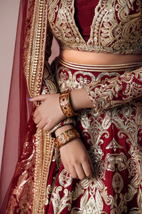 Erum Khan | Jahan Wedding 23 | SURKHI by Erum Khan - Designer Dress - Type: Ladies Clothes - Available at Libayah - 100% Original