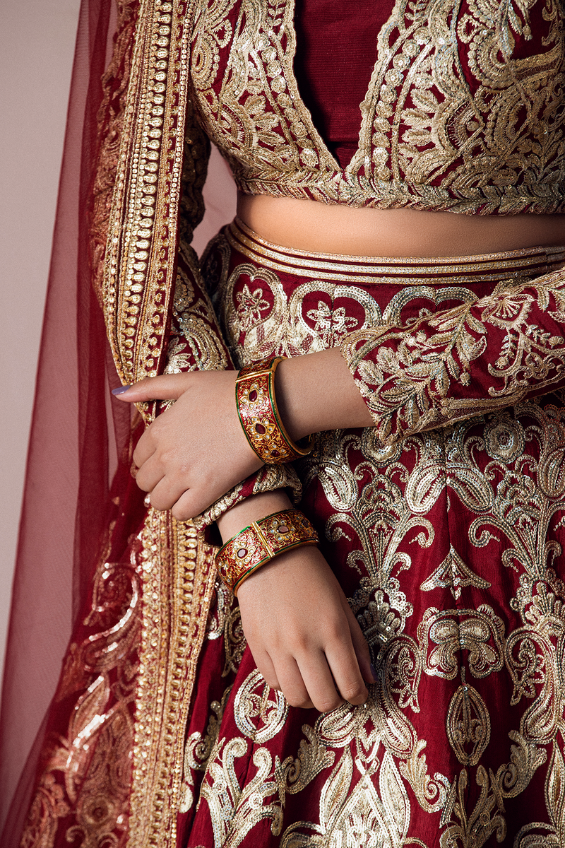 Erum Khan | Jahan Wedding 23 | SURKHI by Erum Khan - Designer Dress - Type: Ladies Clothes - Available at Libayah - 100% Original