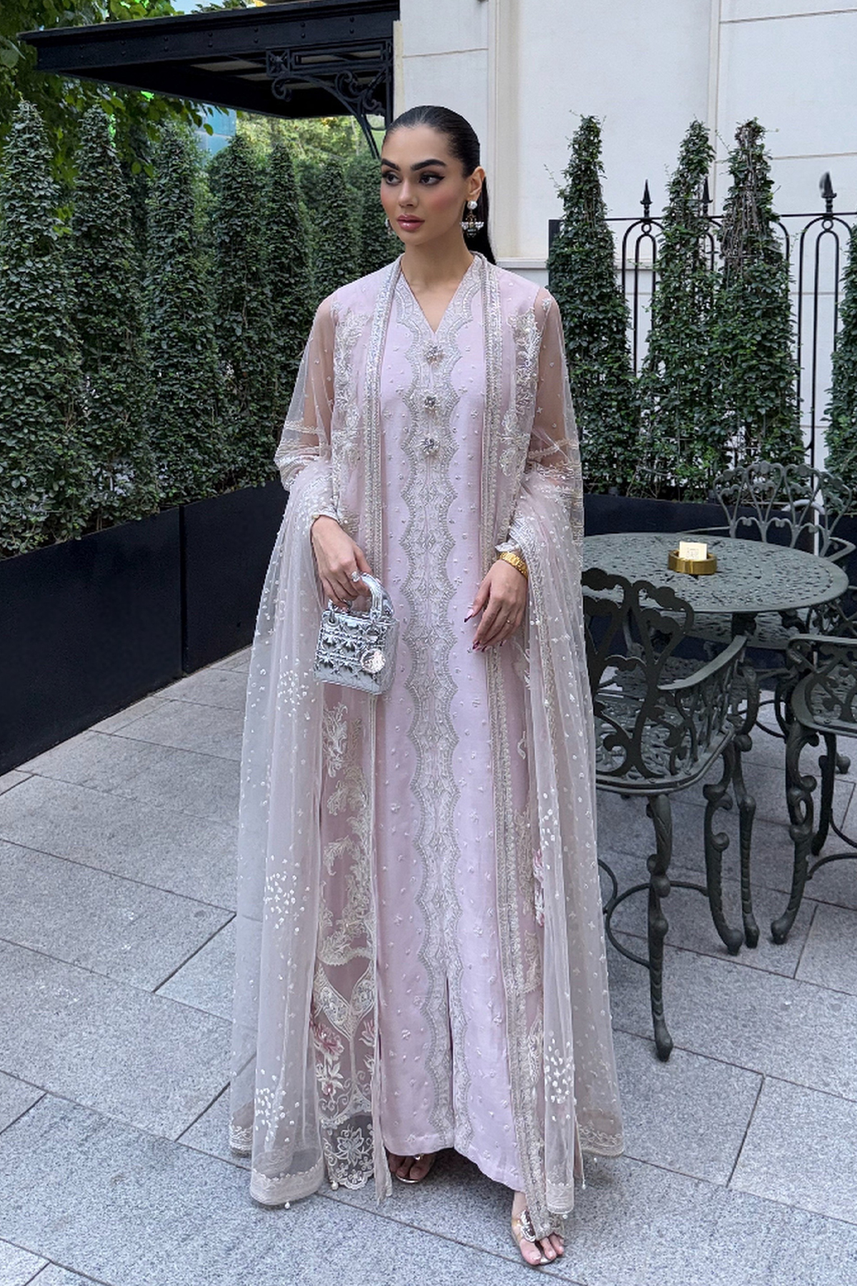 Erum Khan | The Formal Edit | Fit 03 by Erum Khan - Designer Dress  - Type : Ladies Clothes - Available at Libayah - 100% Original 