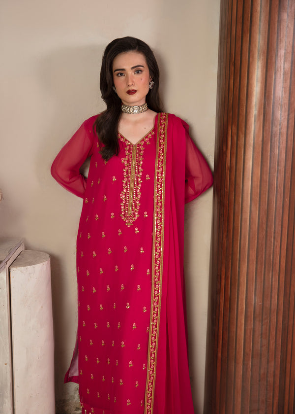 MNR | Ankh Macholi Festive Edit | AARZOO by MNR - Designer Dress - Type: Ladies Clothes - Available at Libayah - 100% Original