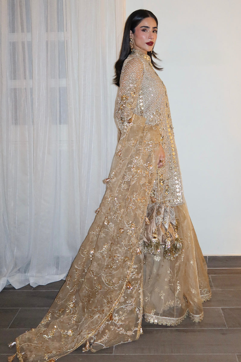 MNR | Zarlish Festive 25 | Rija Mujahid in Roshni by MNR - Designer Dress - Type : Ladies Clothes - Available at Libayah - 100% Original 