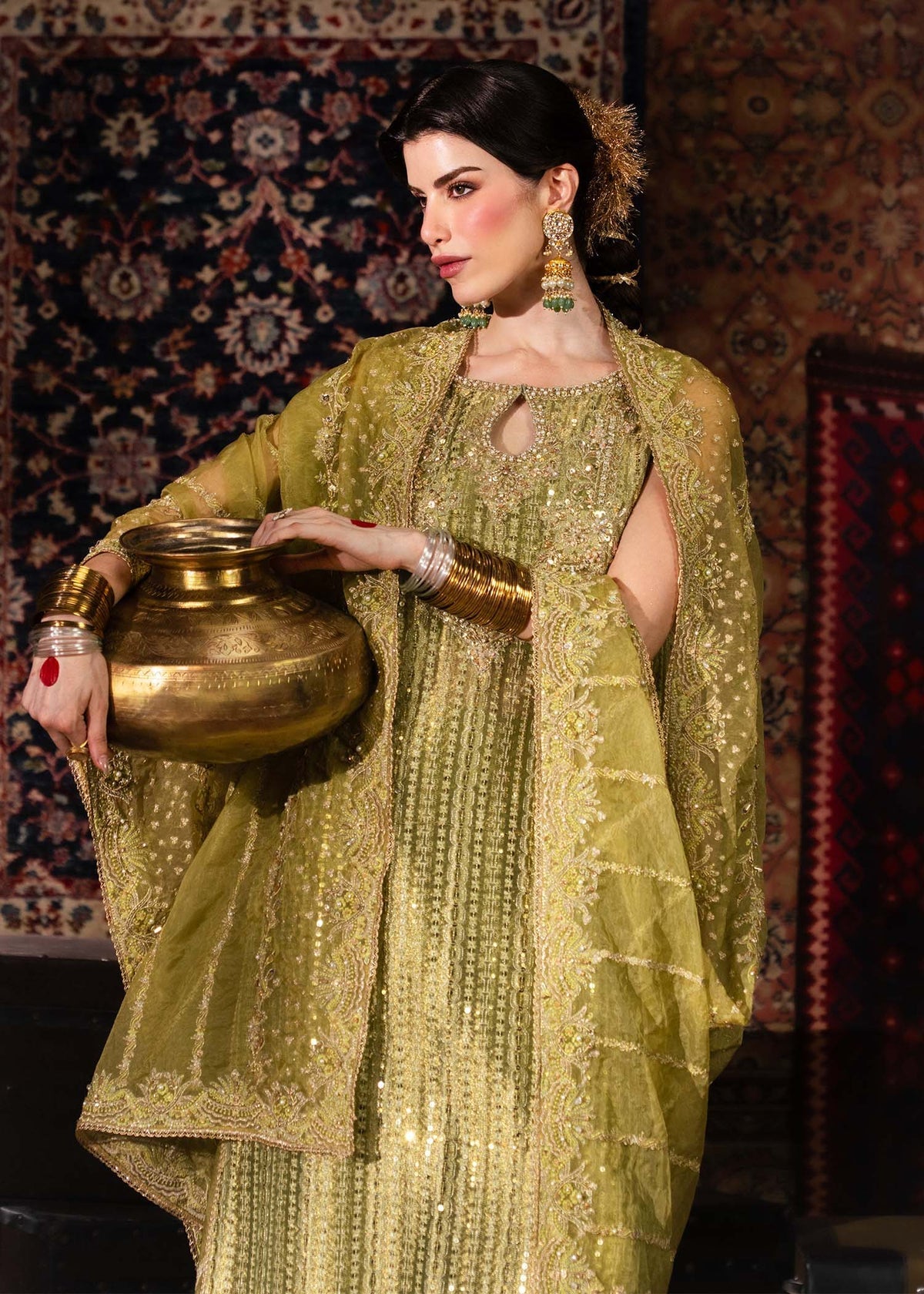 Kanwal Malik | Shehnai Luxury Pret 26 |Meherbano by Kanwal Malik - Designer Dress  - Type : Ladies Clothes - Available at Libayah - 100% Original 