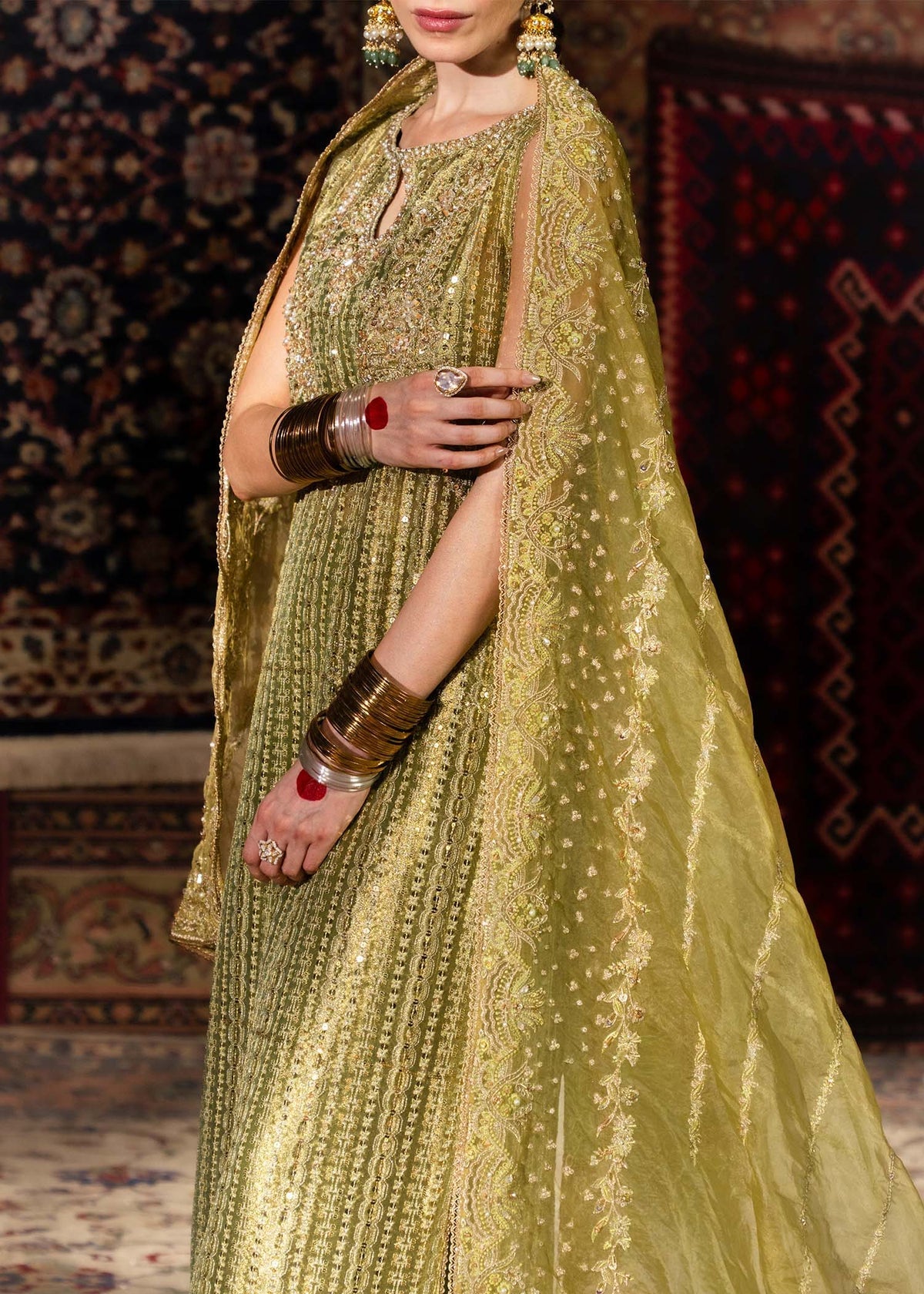 Kanwal Malik | Shehnai Luxury Pret 26 |Meherbano by Kanwal Malik - Designer Dress  - Type : Ladies Clothes - Available at Libayah - 100% Original 
