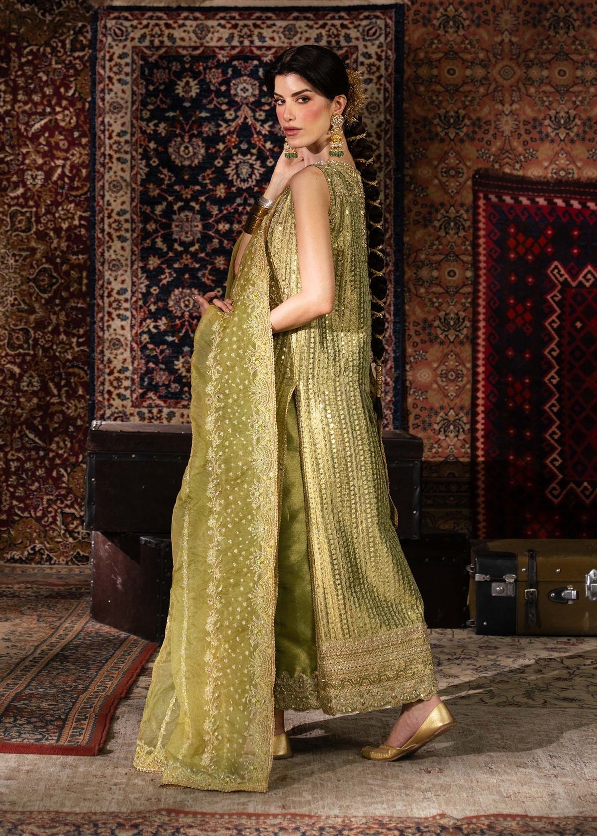 Kanwal Malik | Shehnai Luxury Pret 26 |Meherbano by Kanwal Malik - Designer Dress  - Type : Ladies Clothes - Available at Libayah - 100% Original 