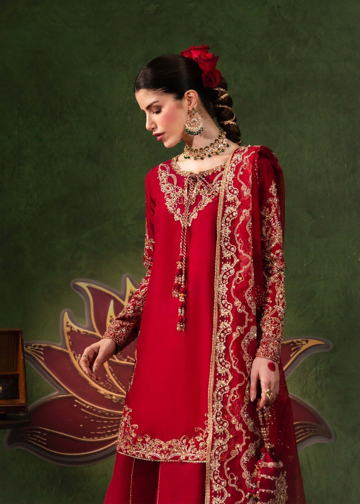 Kanwal Malik | Shehnai Luxury Pret 26 | Nuray by Kanwal Malik - Designer Dress  - Type : Ladies Clothes - Available at Libayah - 100% Original 