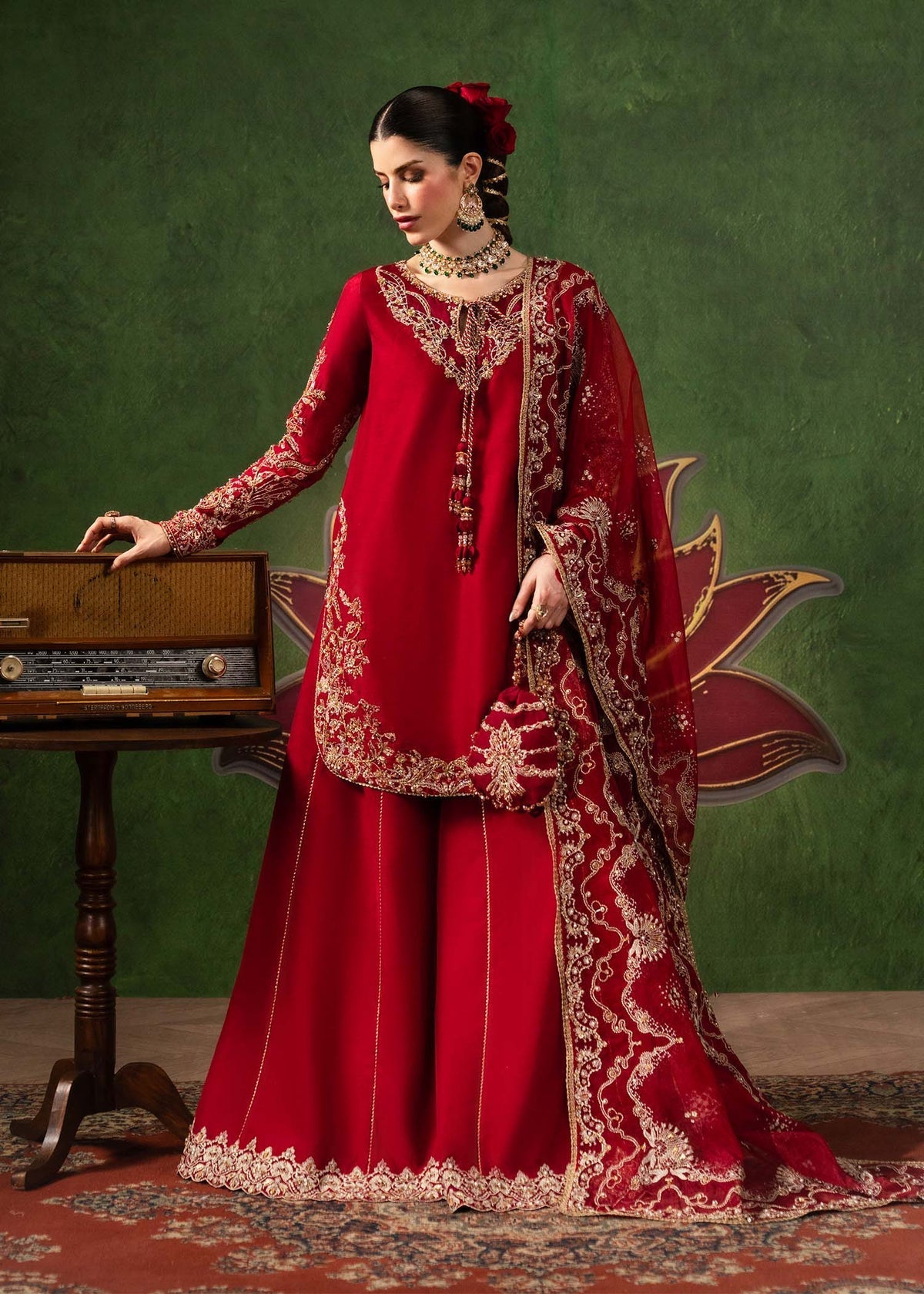 Kanwal Malik | Shehnai Luxury Pret 26 | Nuray by Kanwal Malik - Designer Dress  - Type : Ladies Clothes - Available at Libayah - 100% Original 