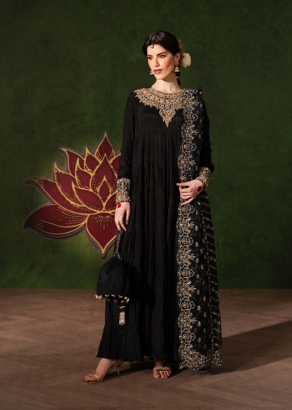 Kanwal Malik | Shehnai Luxury Pret 26 | Layla by Kanwal Malik - Designer Dress  - Type : Ladies Clothes - Available at Libayah - 100% Original 