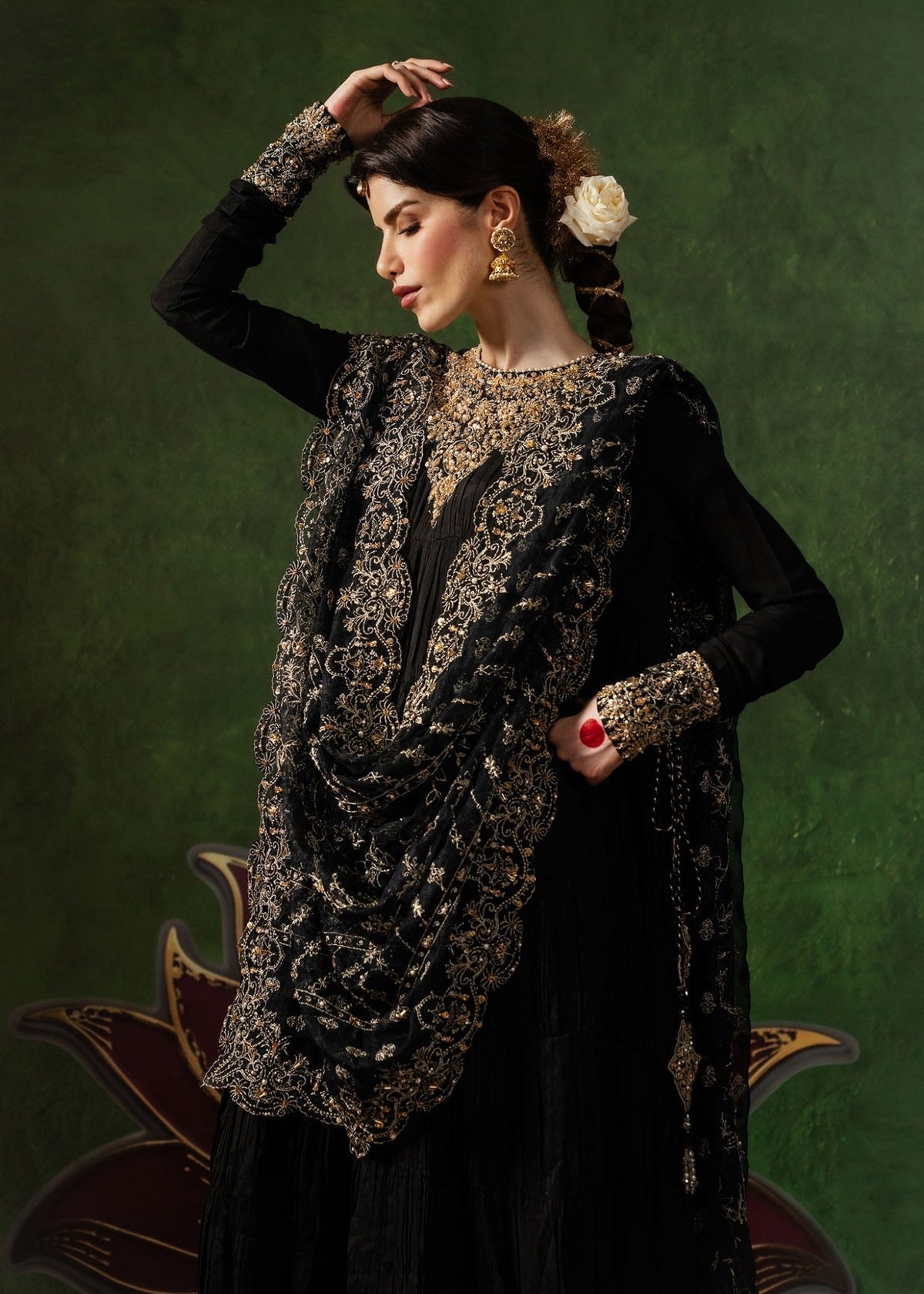 Kanwal Malik | Shehnai Luxury Pret 26 | Layla by Kanwal Malik - Designer Dress  - Type : Ladies Clothes - Available at Libayah - 100% Original 