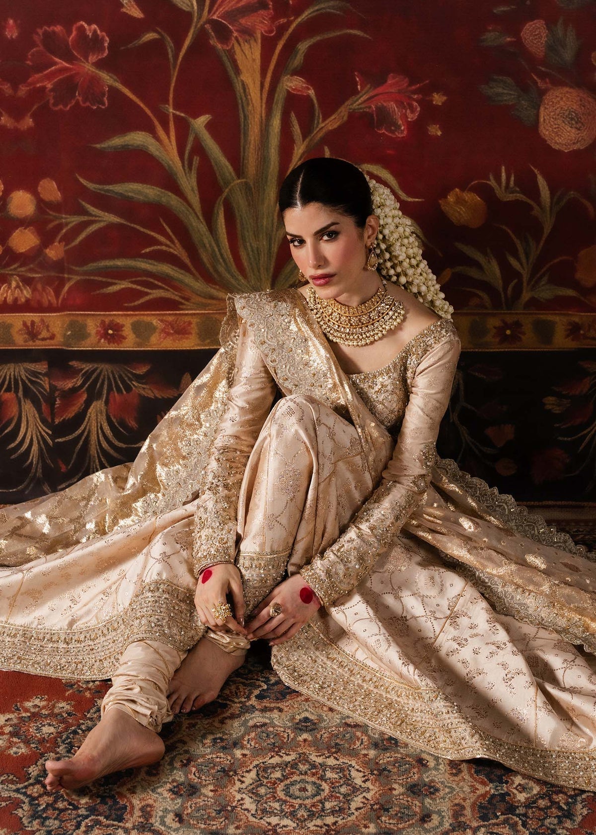 Kanwal Malik | Shehnai Luxury Pret 26 | Marjan by Kanwal Malik - Designer Dress  - Type : Ladies Clothes - Available at Libayah - 100% Original 
