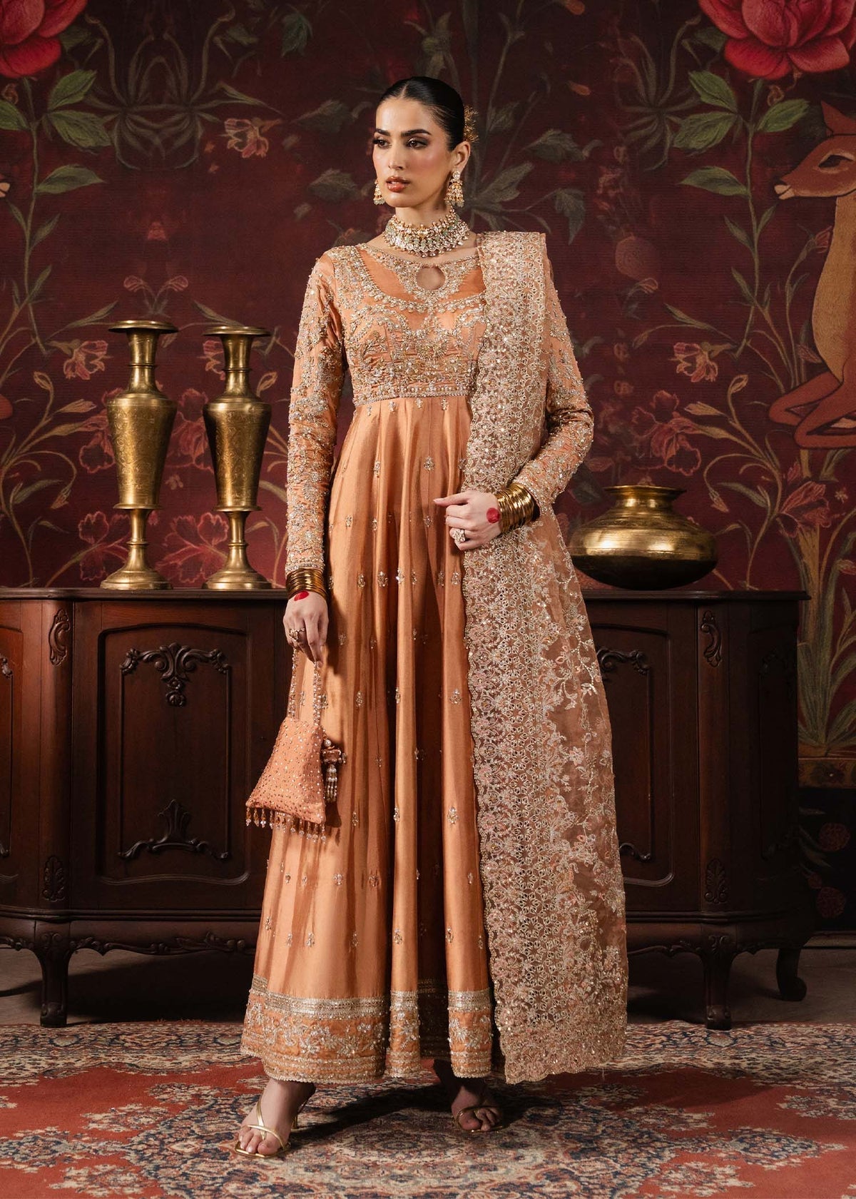 Kanwal Malik | Shehnai Luxury Pret 26 | Samira by Kanwal Malik - Designer Dress  - Type : Ladies Clothes - Available at Libayah - 100% Original 