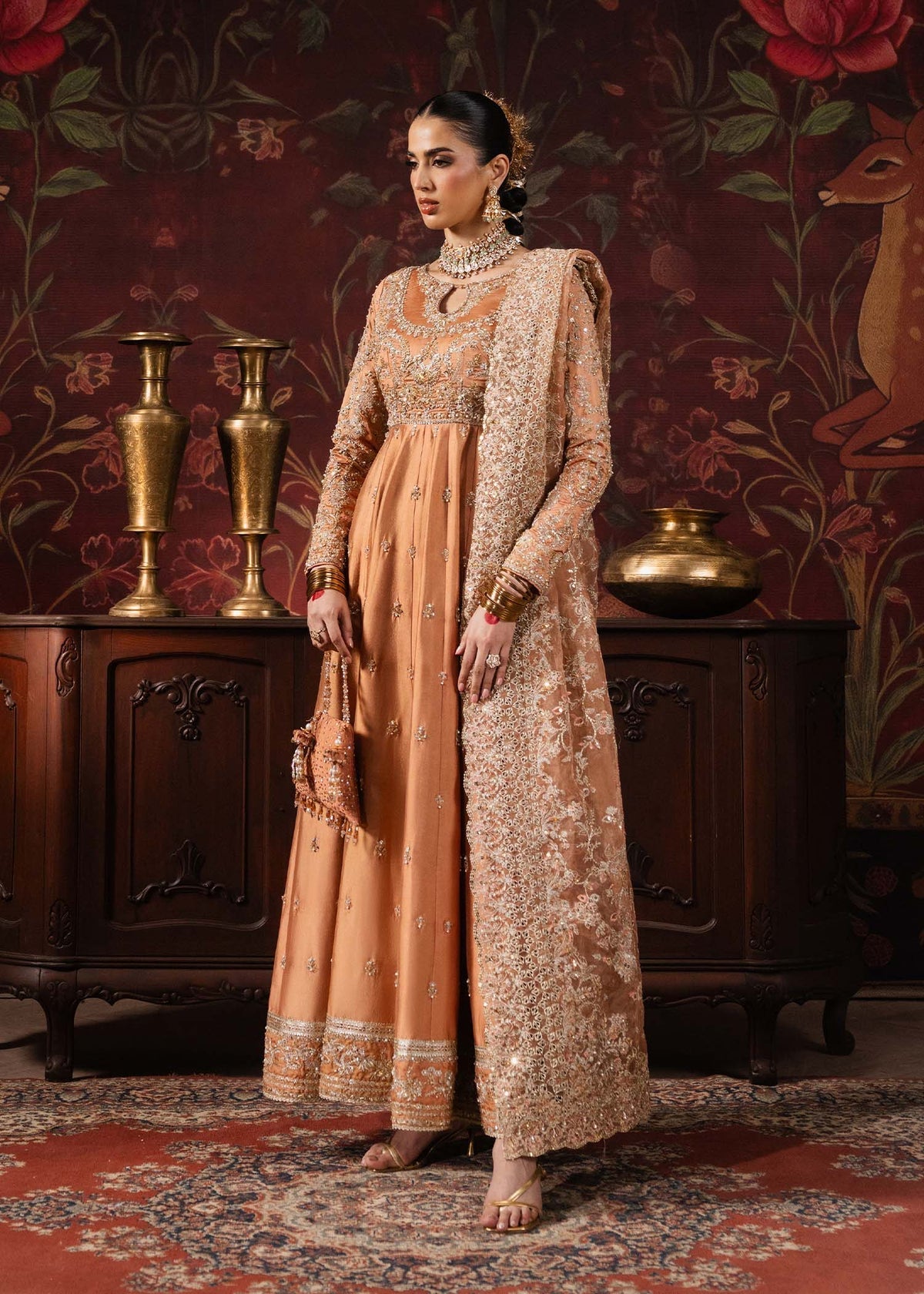 Kanwal Malik | Shehnai Luxury Pret 26 | Samira by Kanwal Malik - Designer Dress  - Type : Ladies Clothes - Available at Libayah - 100% Original 