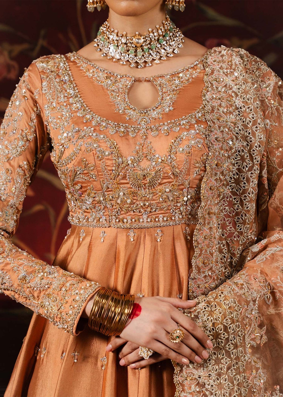Kanwal Malik | Shehnai Luxury Pret 26 | Samira by Kanwal Malik - Designer Dress  - Type : Ladies Clothes - Available at Libayah - 100% Original 