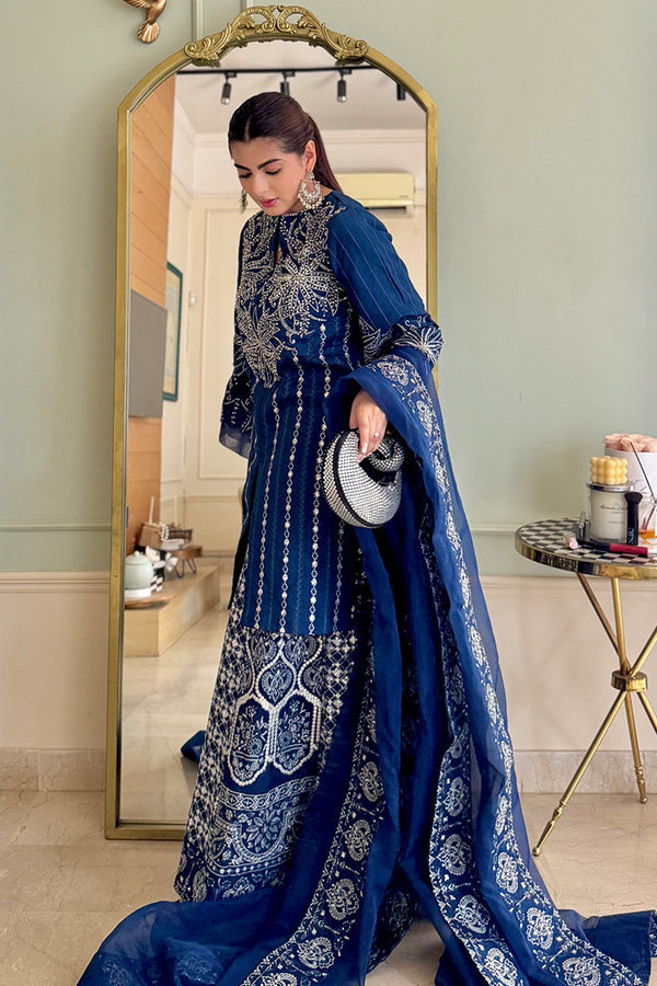 Maryum N Maria | Amani Formals | ZYLA - MW40109 by Maryum N Maria - Designer Dress  - Type : Ladies Clothes - Available at Libayah - 100% Original 