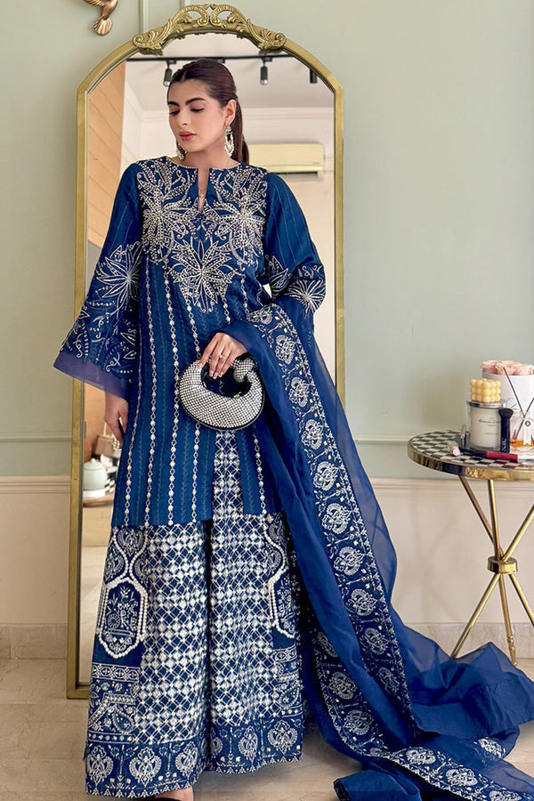 Maryum N Maria | Amani Formals | ZYLA - MW40109 by Maryum N Maria - Designer Dress  - Type : Ladies Clothes - Available at Libayah - 100% Original 