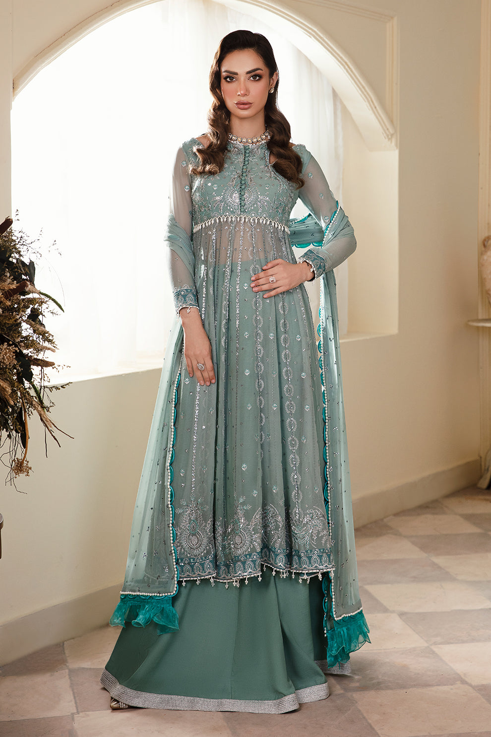 Zarposh | Amirah Collection | Abroo by Zarposh - Designer Dress - Type: Ladies Clothes - Available at Libayah - 100% Original