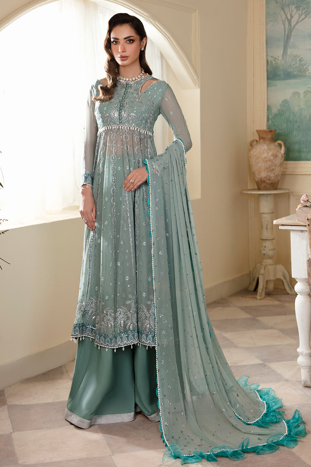 Zarposh | Amirah Collection | Abroo by Zarposh - Designer Dress - Type: Ladies Clothes - Available at Libayah - 100% Original