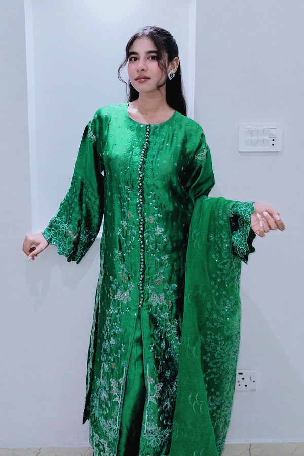 Maryum N Maria | Farisha Formals| JULIA - MW40087 by Maryum N Maria - Designer Dress  - Type : Ladies Clothes - Available at Libayah - 100% Original 