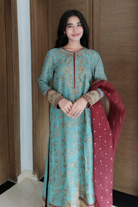 Maryum N Maria | Farisha Formals| SOPHIA - MW40088 by Maryum N Maria - Designer Dress  - Type : Ladies Clothes - Available at Libayah - 100% Original 