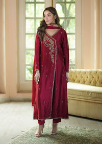Mahum Asad | The Color Edit | VELORA by Mahum Asad - Designer Dress  - Type : Ladies Clothes - Available at Libayah - 100% Original 
