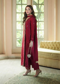 Mahum Asad | The Color Edit | VELORA by Mahum Asad - Designer Dress  - Type : Ladies Clothes - Available at Libayah - 100% Original 