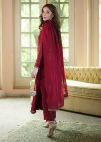 Mahum Asad | The Color Edit | VELORA by Mahum Asad - Designer Dress  - Type : Ladies Clothes - Available at Libayah - 100% Original 