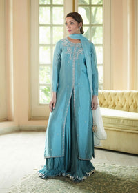 Mahum Asad | The Color Edit | AZURA by Mahum Asad - Designer Dress  - Type : Ladies Clothes - Available at Libayah - 100% Original 