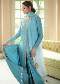 Mahum Asad | The Color Edit | AZURA by Mahum Asad - Designer Dress  - Type : Ladies Clothes - Available at Libayah - 100% Original 