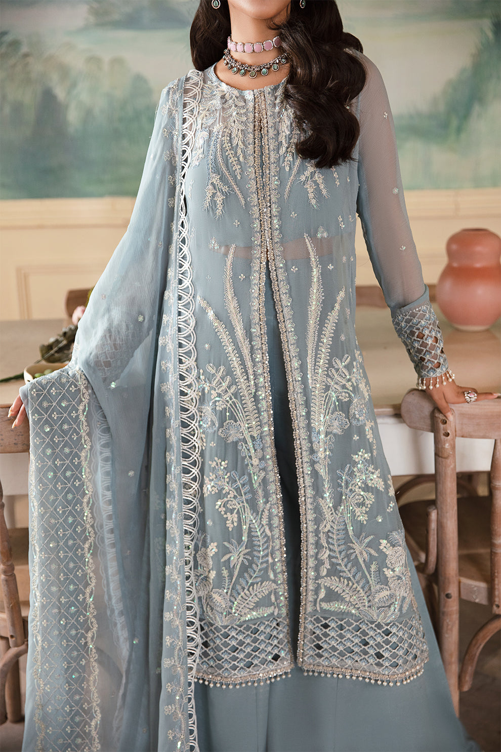 Zarposh | Amirah Collection | Shanze by Zarposh - Designer Dress - Type: Ladies Clothes - Available at Libayah - 100% Original