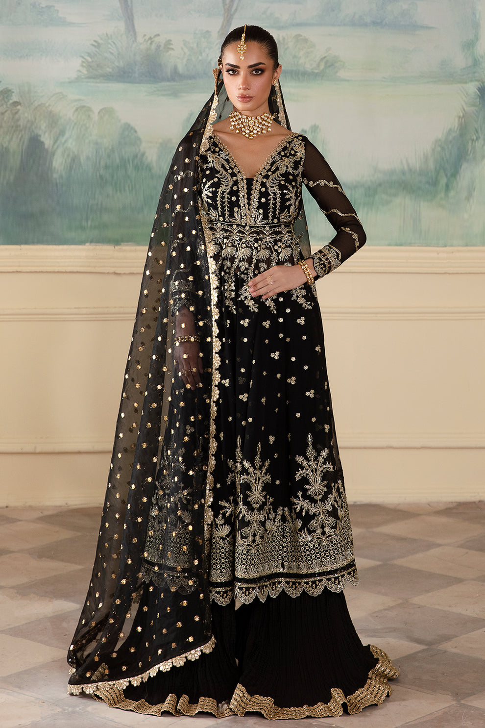 Zarposh | Amirah Collection | Nafeesa by Zarposh - Designer Dress - Type: Ladies Clothes - Available at Libayah - 100% Original