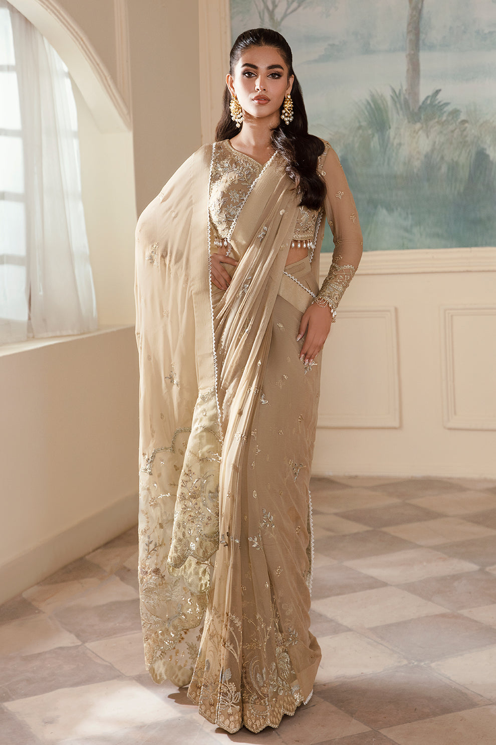 Zarposh | Amirah Collection | Mehru by Zarposh - Designer Dress - Type: Ladies Clothes - Available at Libayah - 100% Original