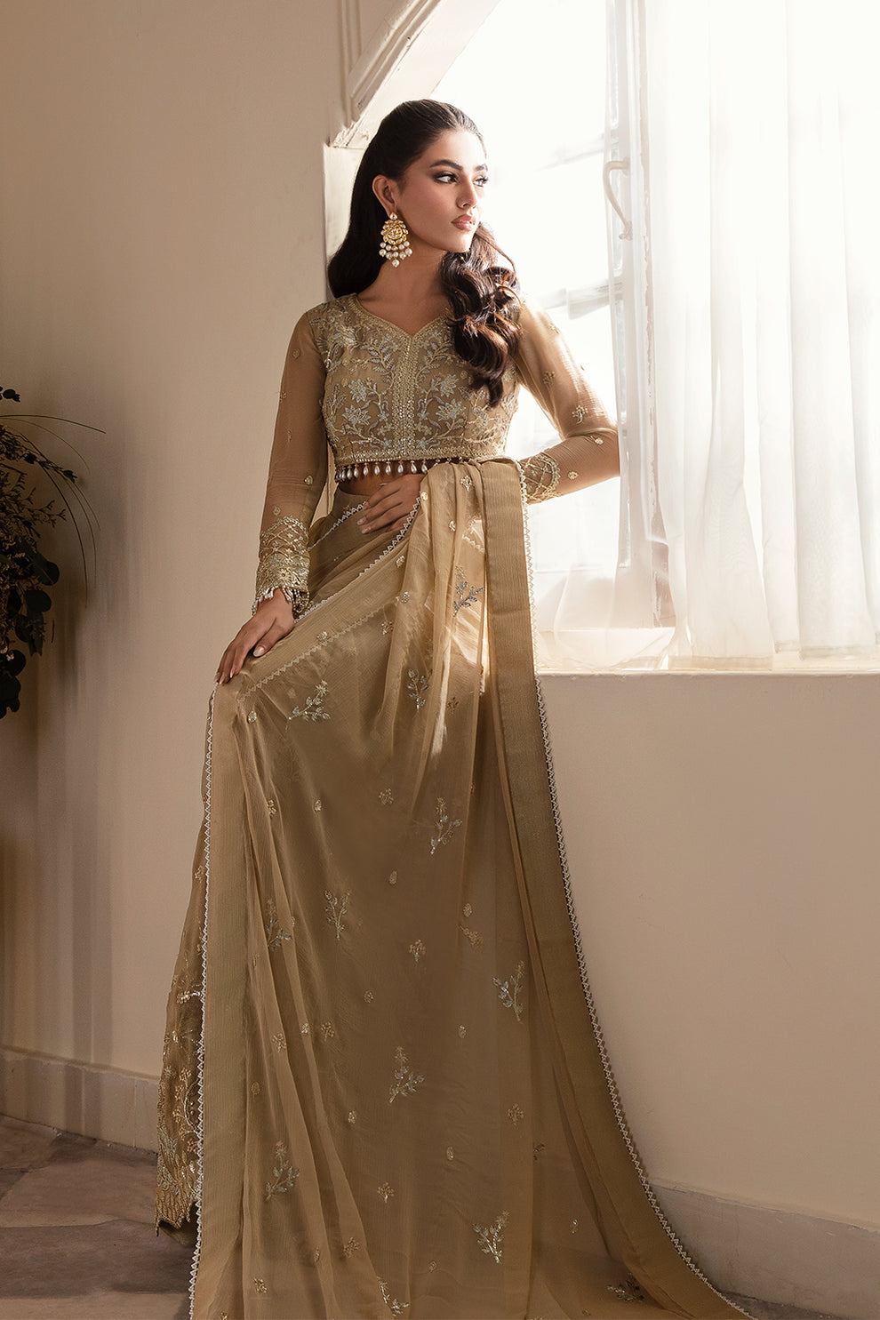 Zarposh | Amirah Collection | Mehru by Zarposh - Designer Dress - Type: Ladies Clothes - Available at Libayah - 100% Original
