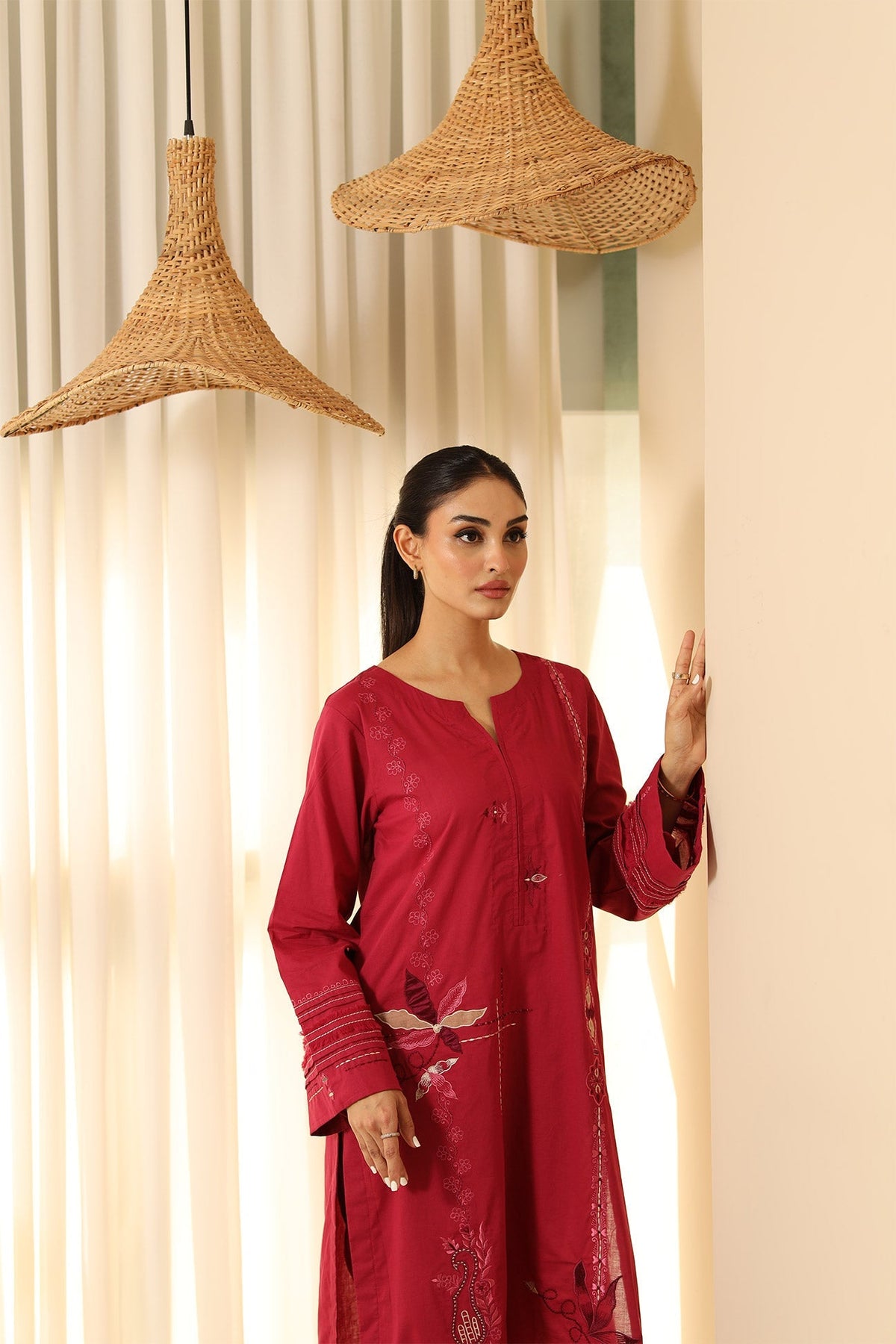 Flairs Studio | Luxury Pret | ROSE by Flairs Studio - Designer Dress - Type: Luxury - Available at Libayah - 100% Original