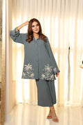 Flairs Studio | Luxury Pret | PALM TREE by Flairs Studio - Designer Dress - Type: Luxury - Available at Libayah - 100% Original