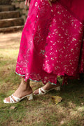 Qalamkar | Qlinekari Linen Collection | LM-13 TARA by Qalamkar - Designer Dress - Type: Luxury - Available at Libayah - 100% Original