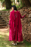Qalamkar | Qlinekari Linen Collection | LM-13 TARA by Qalamkar - Designer Dress - Type: Luxury - Available at Libayah - 100% Original