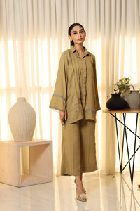 Flairs Studio | Luxury Pret | OLIVE by Flairs Studio - Designer Dress - Type: Luxury - Available at Libayah - 100% Original