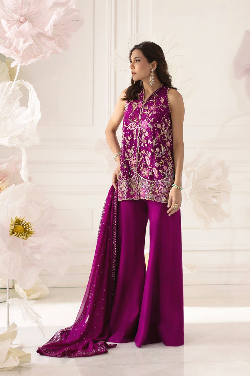 Mina Hassan | Festive Dholki 25 | Fariha by Mina Hassan - Designer Dress - Type : Ladies Clothes - Available at Libayah - 100% Original 